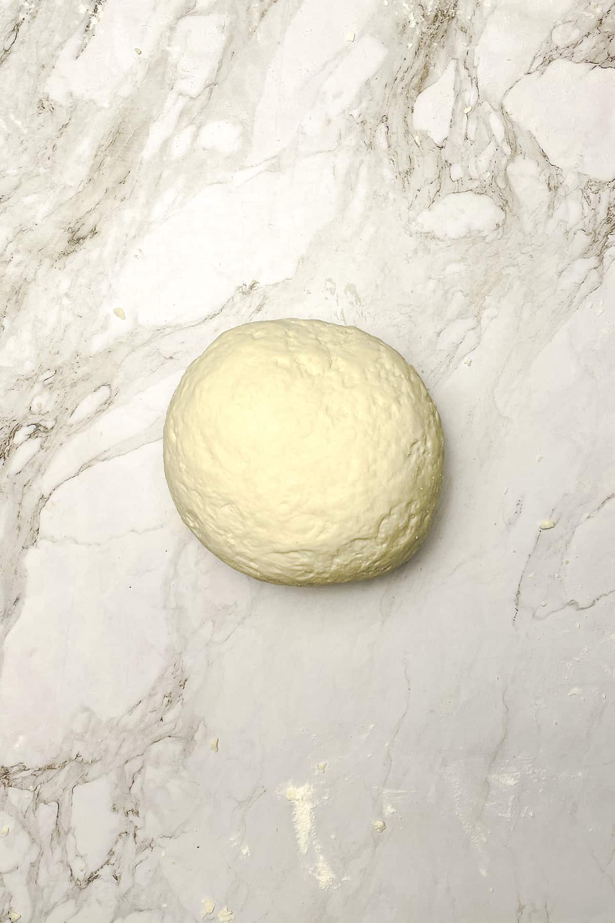 ball of ricotta gnocchi dough