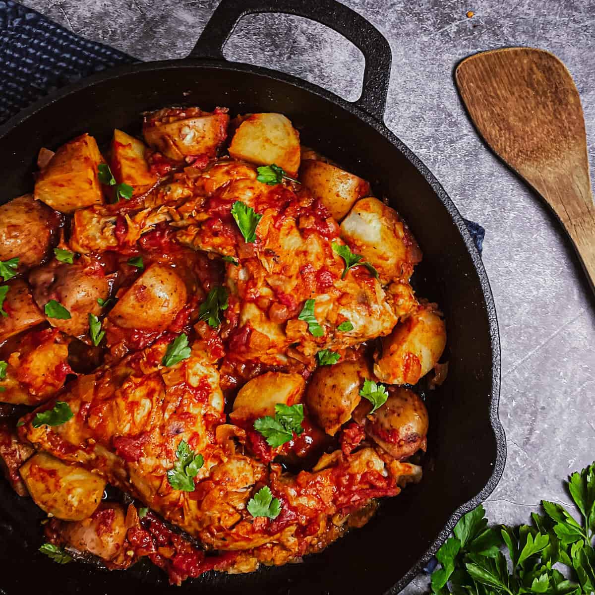 one-pot spicy calabrian chicken